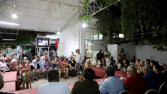 Başkan Yetişkin Kızılcaköylülerle buluştu