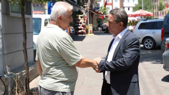 Başkan Yetişkin mahalle ziyaretlerini sürdürüyor