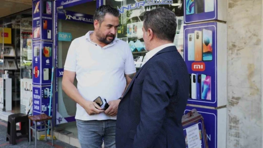 Başkan Yetişkin mahalle ziyaretlerini sürdürüyor