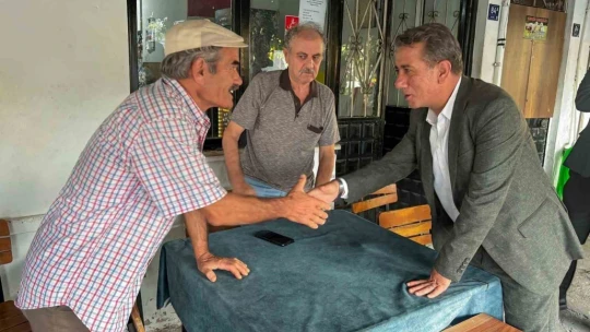 Başkan Yetişkin vatandaşlarla buluşmaya devam ediyor
