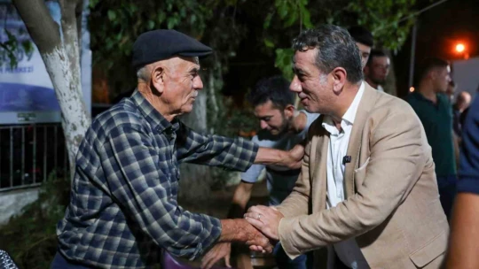 Başkan Yetişkin vatandaşlarla buluşmaya devam ediyor