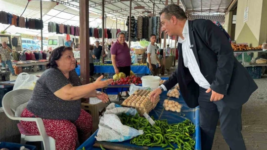 Başkan Yetişkin vatandaşlarla buluşmaya devam ediyor
