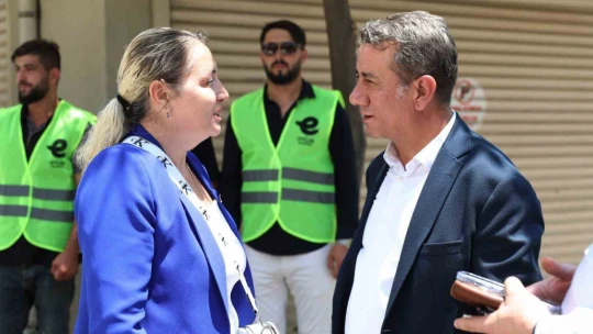 Başkan Yetişkin yol çalışmalarını yerinde inceledi