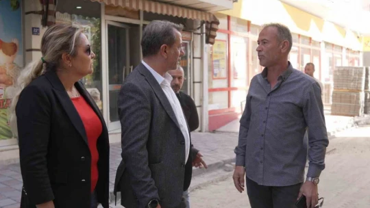 Başkan Yetişkin yol çalışmalarını yerinde inceledi