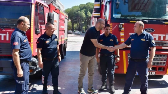 Başkan Zencirci ateş savaşçılarını unutmadı
