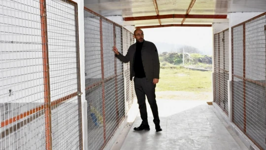 Başkan Zencirci, barınak ve rehabilitasyon merkezi çalışmalarını yerinde inceledi