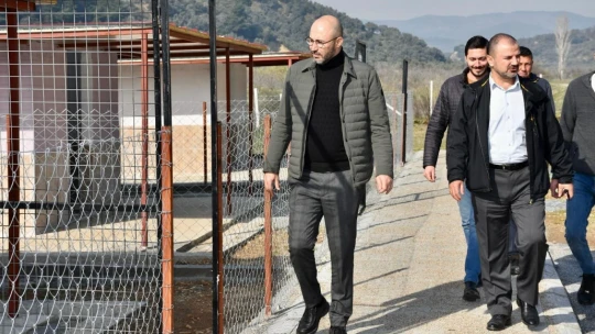 Başkan Zencirci, barınak ve rehabilitasyon merkezi çalışmalarını yerinde inceledi