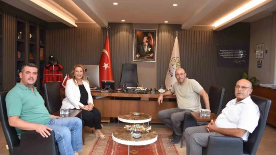 Başkan Zencirci CHP Giresun Milletvekili Gezmiş'i ağırladı