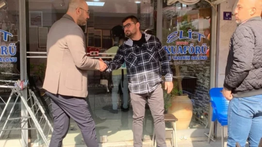 Başkan Zencirci esnaflarla bir araya geldi