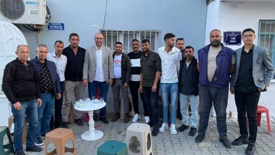 Başkan Zencirci, genç çiftin mutlu günlerine ortak oldu