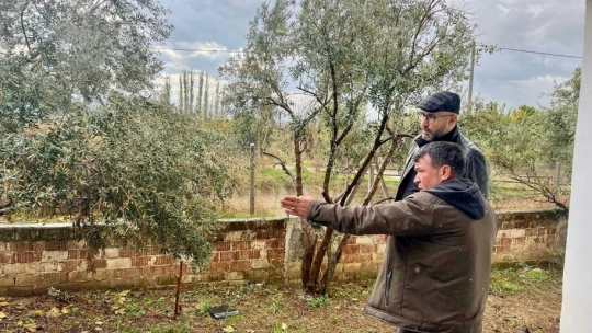 Başkan Zencirci, su basan düğün salonunda incelemelerde bulundu