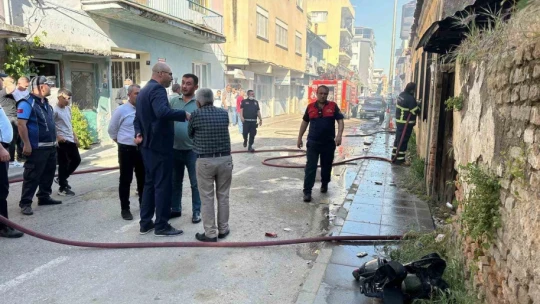 Başkan Zencirci, yangın sonrası incelemelerde bulundu