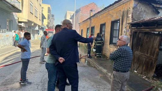 Başkan Zencirci, yangın sonrası incelemelerde bulundu
