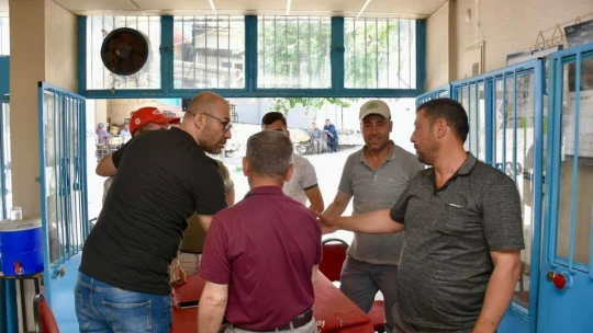 Başkan Zenirci orman yangını çalışmalarını yerinde takip etti