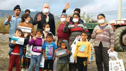 Başkan Ertürk, vatandaşlara yardım elini uzattı