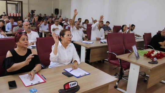 Belediye meclisinden Bolyurt'a karanfilli veda