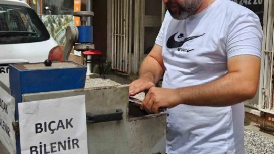 Bıçak bileme ustalarında 'son gün' telaşı