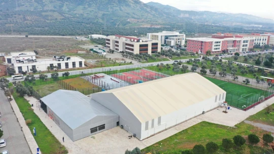 Binali Yıldırım Stadyumu'nda yenileme çalışmaları devam ediyor