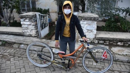 Binecekleri bisikleti kendileri tasarlıyorlar