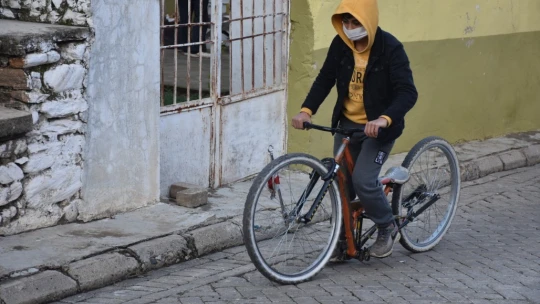 Binecekleri bisikleti kendileri tasarlıyorlar