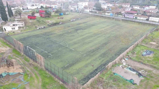 Bıyıklı Mahallesi futbol sahasına kavuşacak