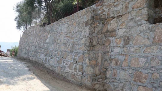 Bozdoğan Belediyesi, Kazandere'ye kalıcı çözüm sundu