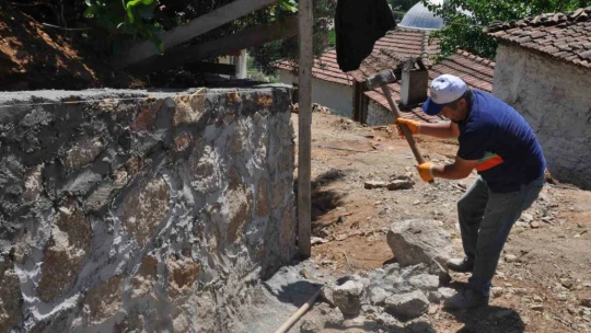 Bozdoğan Belediyesi, Kazandere'ye kalıcı çözüm sundu