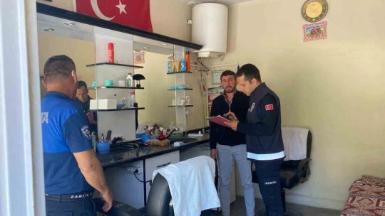 Bozdoğan Belediyesi'nden berber ve kuaförlere sıkı denetim