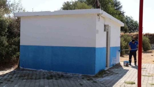 Bozdoğan Belediyesi sosyal tesislerde yenileme çalışmalarına devam ediyor