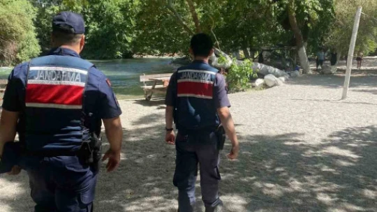 Bozdoğan'da 'orman yangını' devriyesi