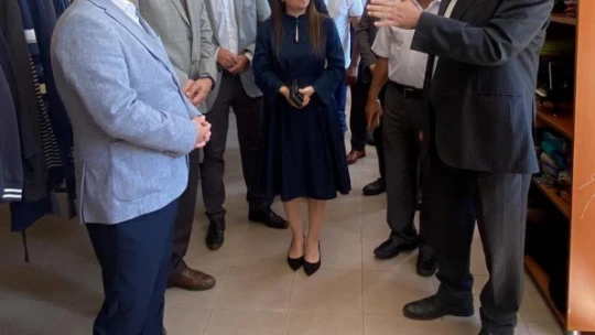 Bozdoğan'da 'Sosyal Market' düzenlenen tören ile açıldı