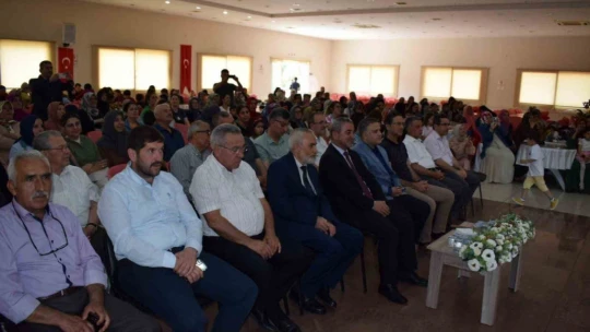 Bozdoğan'da 4-6 yaş Kur'an Kursu öğrencilerinden yıl sonu etkinliği