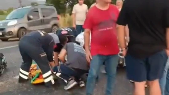 Bozdoğan'da bir günde 2 motosiklet kazası