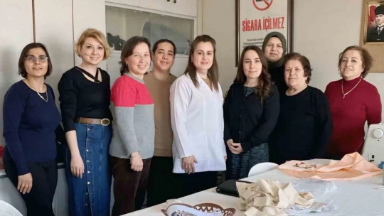 Bozdoğan'da ikinci el eşyalar çantaya dönüştü