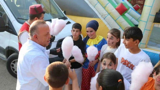 Bozdoğan'da Karne Şenliği Örtülü'den başladı