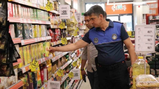 Bozdoğan'da marketler denetlendi