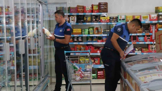 Bozdoğan'da marketler denetlendi