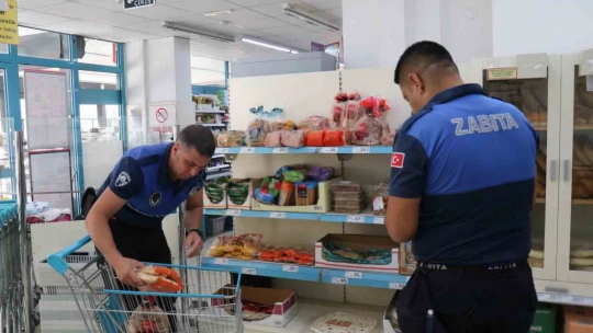 Bozdoğan'da marketler denetlendi