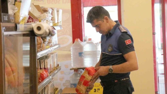 Bozdoğan'da marketler denetlendi