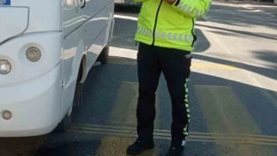 Bozdoğan'da okul servisleri denetlendi