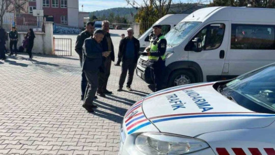 Bozdoğan'da okul servisleri denetlendi