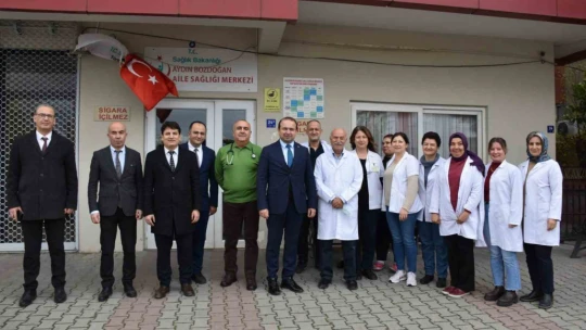 Bozdoğan'da sağlık hizmetleri yerinde incelendi