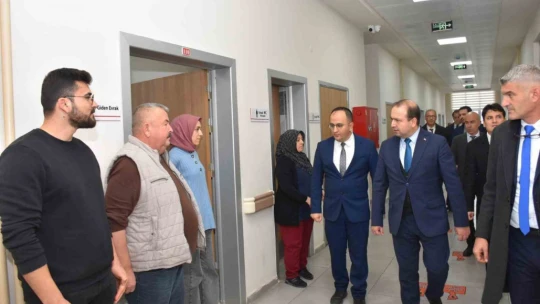 Bozdoğan'da sağlık hizmetleri yerinde incelendi