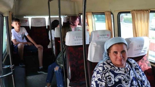 Bozdoğan'da şehir içi seferleri başladı