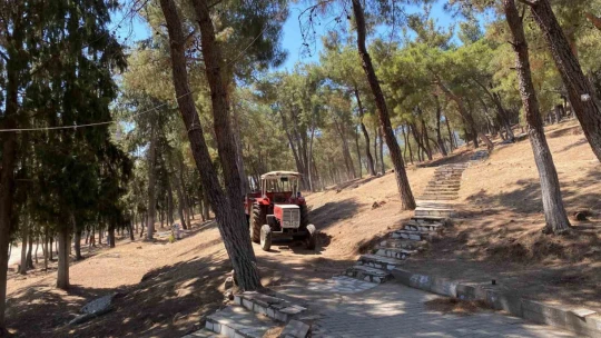 Bozdoğan'da yangın önlemi