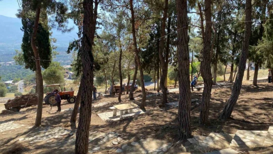 Bozdoğan'da yangın önlemi