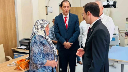 Bozdoğan'da yeni diyaliz ve diş üniteleri hizmete girdi