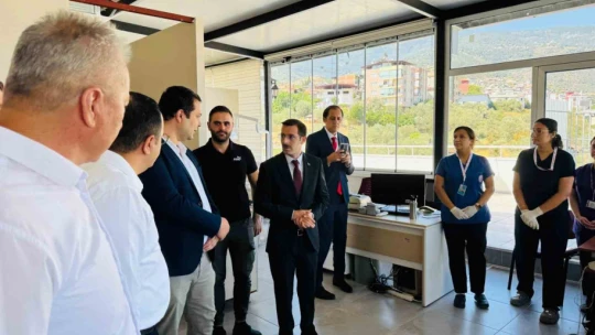 Bozdoğan'da yeni diyaliz ve diş üniteleri hizmete girdi