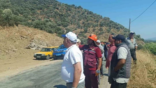 Bozdoğan'daki zirai alan yangını söndürüldü
