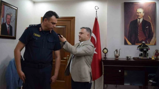 Bozdoğan İlçe Jandarma Komutanı Keysan binbaşılığa terfi etti